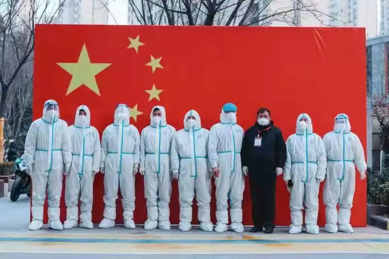 抗疫 | 上海藍天南飛鴻項目部積極參與志愿服務助力西安疫情防控